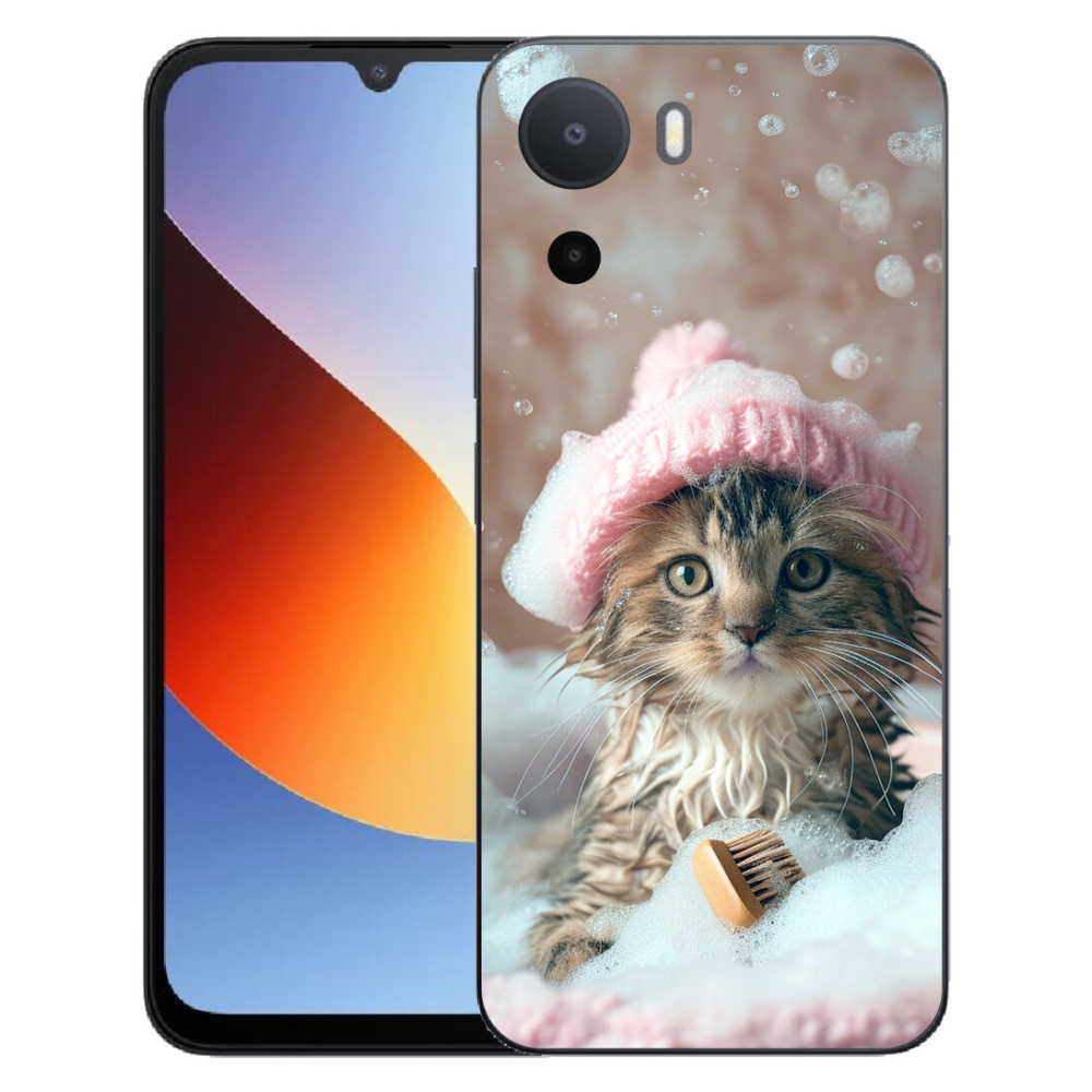 Gélový kryt mmCase na Xiaomi Redmi A7 Pro - mačiatko a kúpeľ