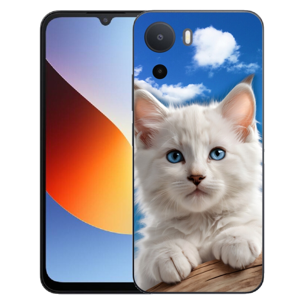 Gélový kryt mmCase na Xiaomi Redmi A7 Pro - mačiatko a oblaky