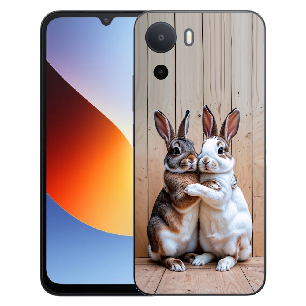 Gélový kryt mmCase na Xiaomi Redmi A7 Pro - králičie pár