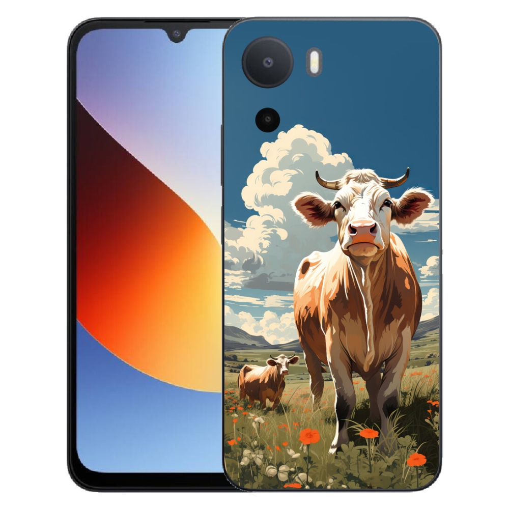 Gélový kryt mmCase na Xiaomi Redmi A7 Pro - kravy na lúke