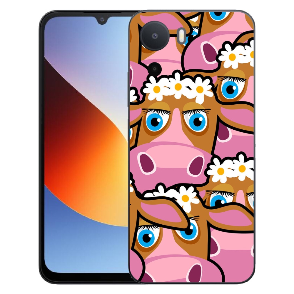 Gélový kryt mmCase na Xiaomi Redmi A7 Pro - kreslené kravičky