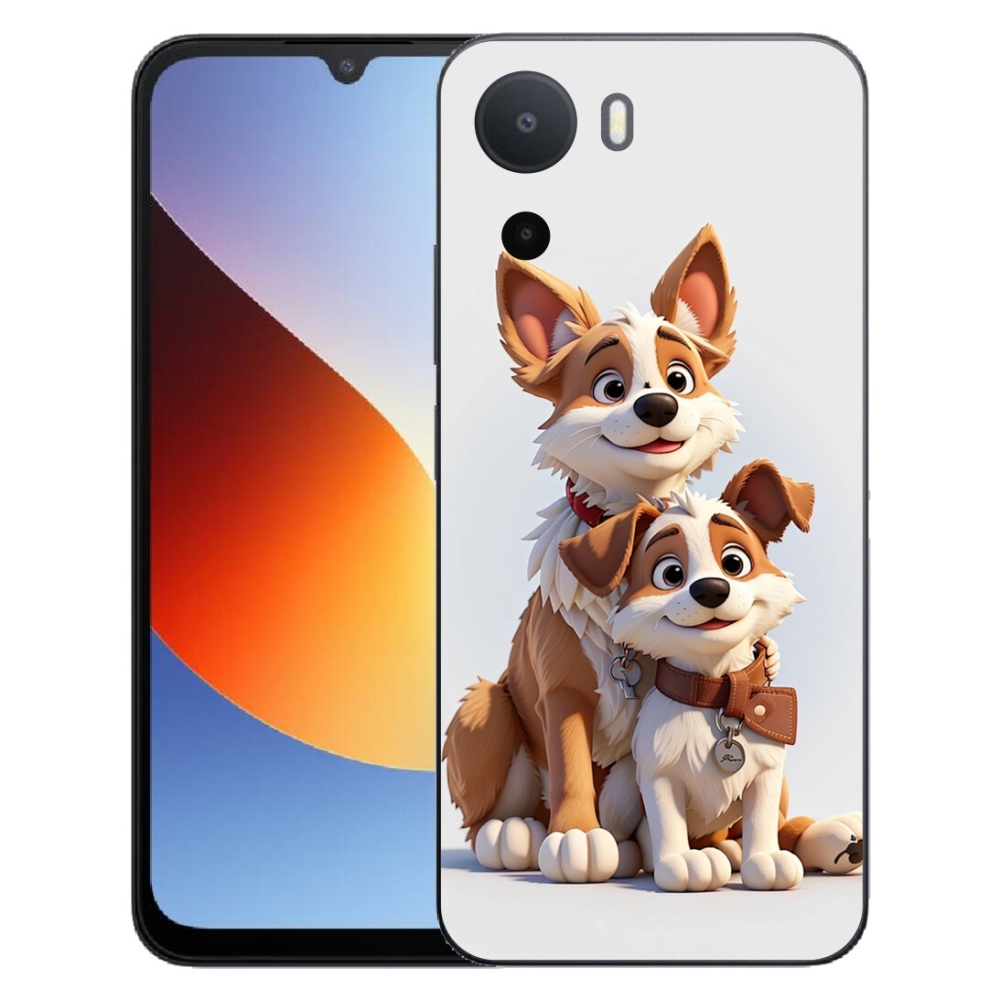 Gélový kryt mmCase na Xiaomi Redmi A7 Pro - kreslenie psy