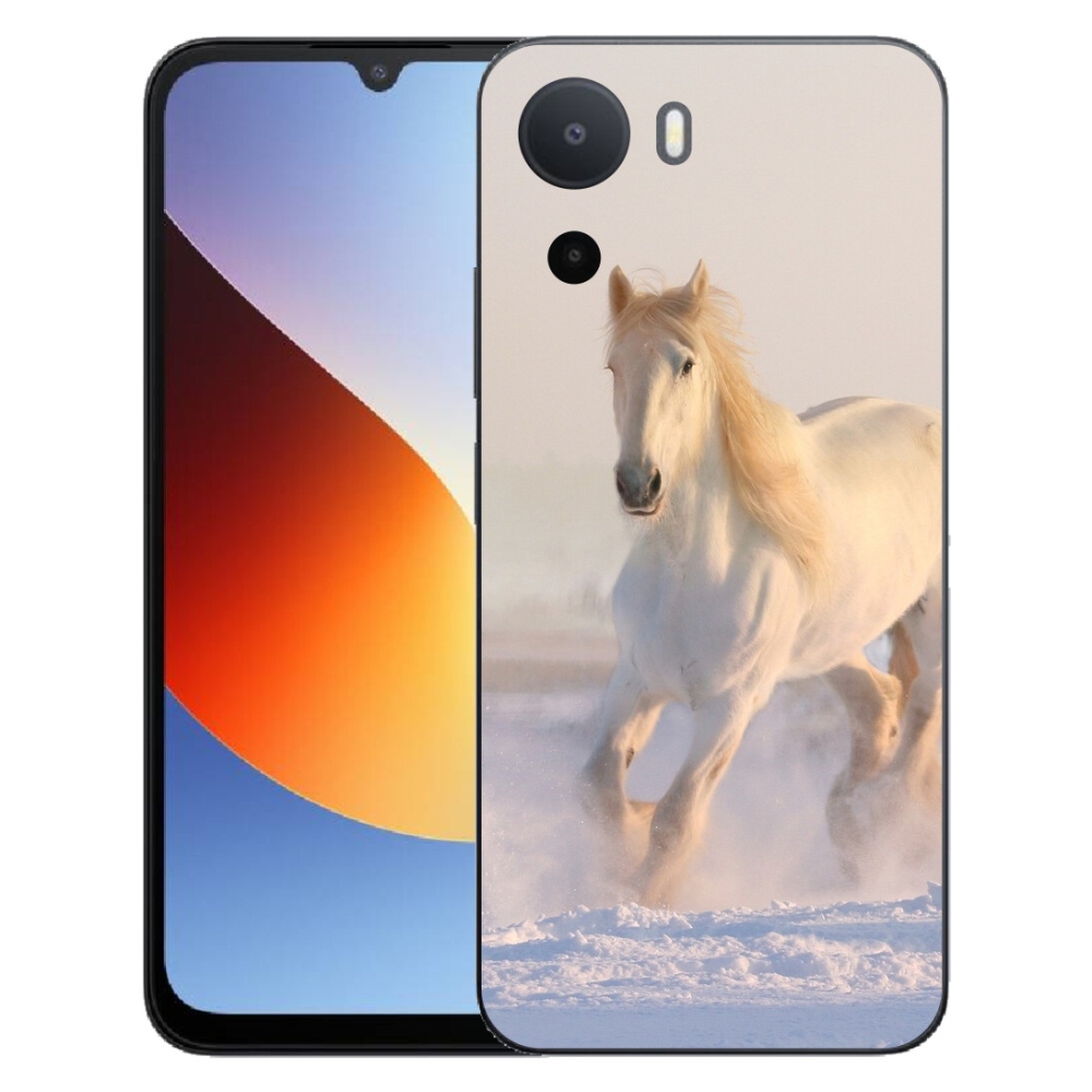 Gélový kryt mmCase na Xiaomi Redmi A7 Pro - kôň v snehu