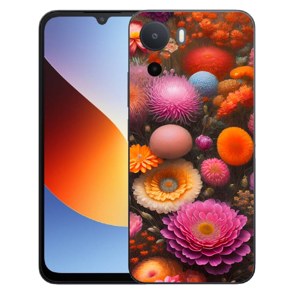 Gélový kryt mmCase na Xiaomi Redmi A7 Pro - kvetinová kompozícia