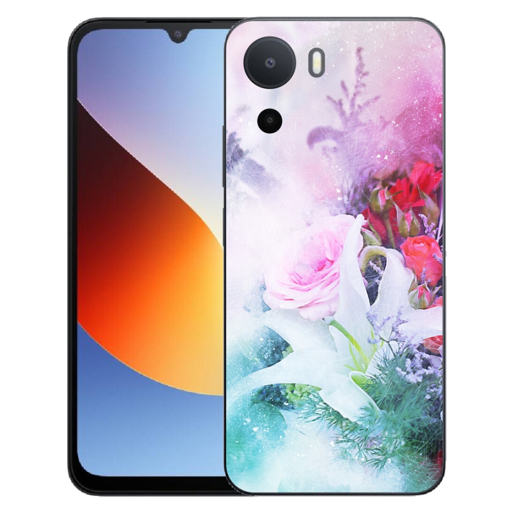 Gélový kryt mmCase na Xiaomi Redmi A7 Pro - kvety 4