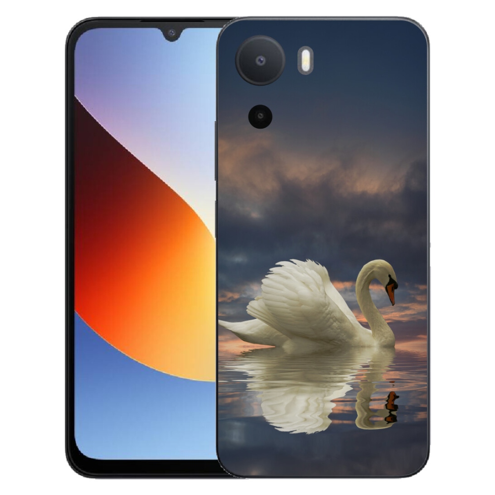 Gélový kryt mmCase na Xiaomi Redmi A7 Pro - labuť