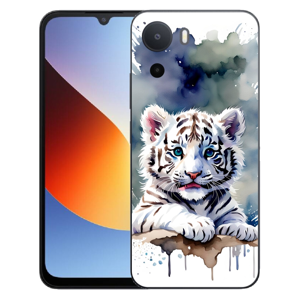 Gélový kryt mmCase na Xiaomi Redmi A7 Pro - mláďa bieleho tigra