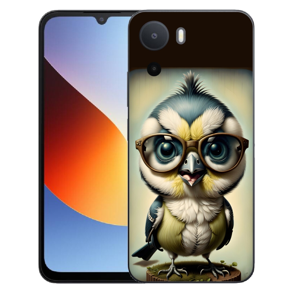 Gélový kryt mmCase na Xiaomi Redmi A7 Pro - mláďa s okuliarmi