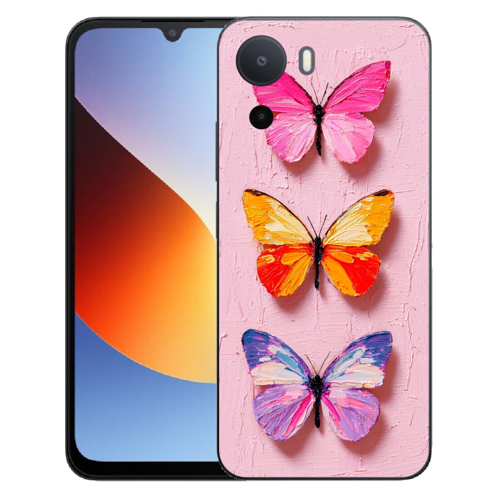 Gélový kryt mmCase na Xiaomi Redmi A7 Pro - motýlia trojica