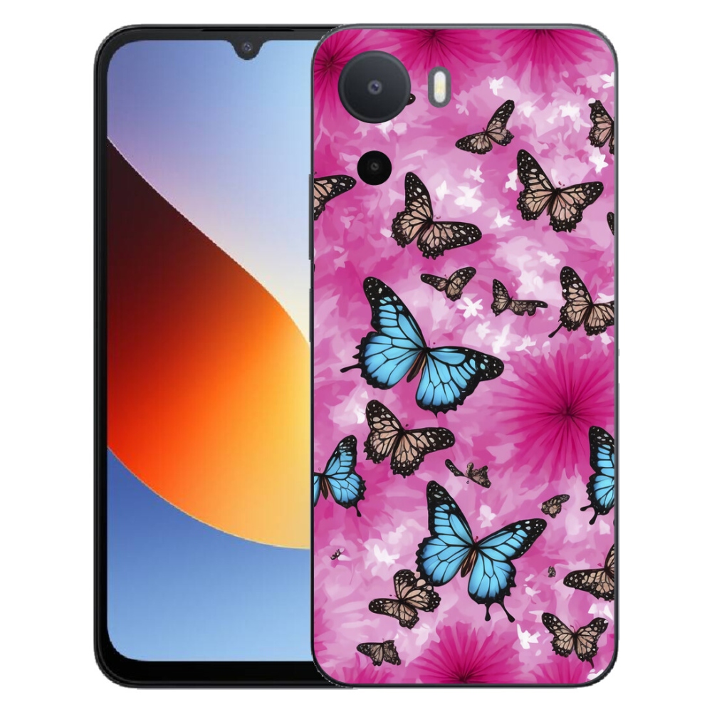 Gélový kryt mmCase na Xiaomi Redmi A7 Pro - motýlia záhrada