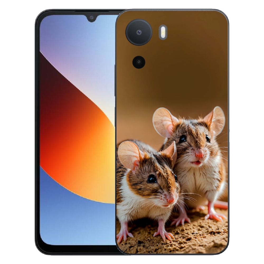 Gélový kryt mmCase na Xiaomi Redmi A7 Pro - myší duo