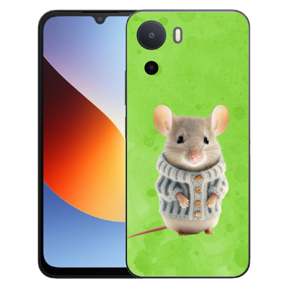 Gélový kryt mmCase na Xiaomi Redmi A7 Pro - myška vo svetri