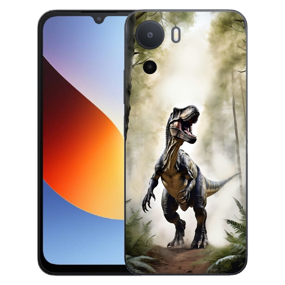 Gélový kryt mmCase na Xiaomi Redmi A7 Pro - naštvaný T-Rex