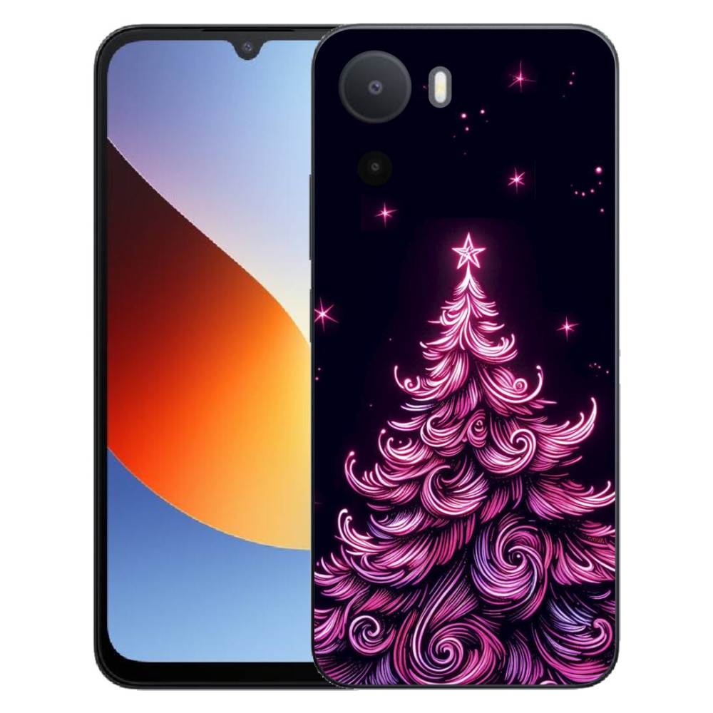 Gélový kryt mmCase na Xiaomi Redmi A7 Pro - neónový vianočný stromček 2