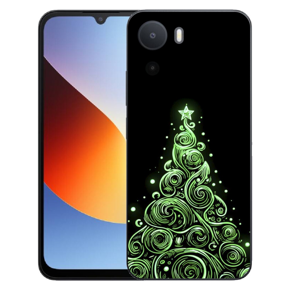 Gélový kryt mmCase na Xiaomi Redmi A7 Pro - neónový vianočný stromček 3