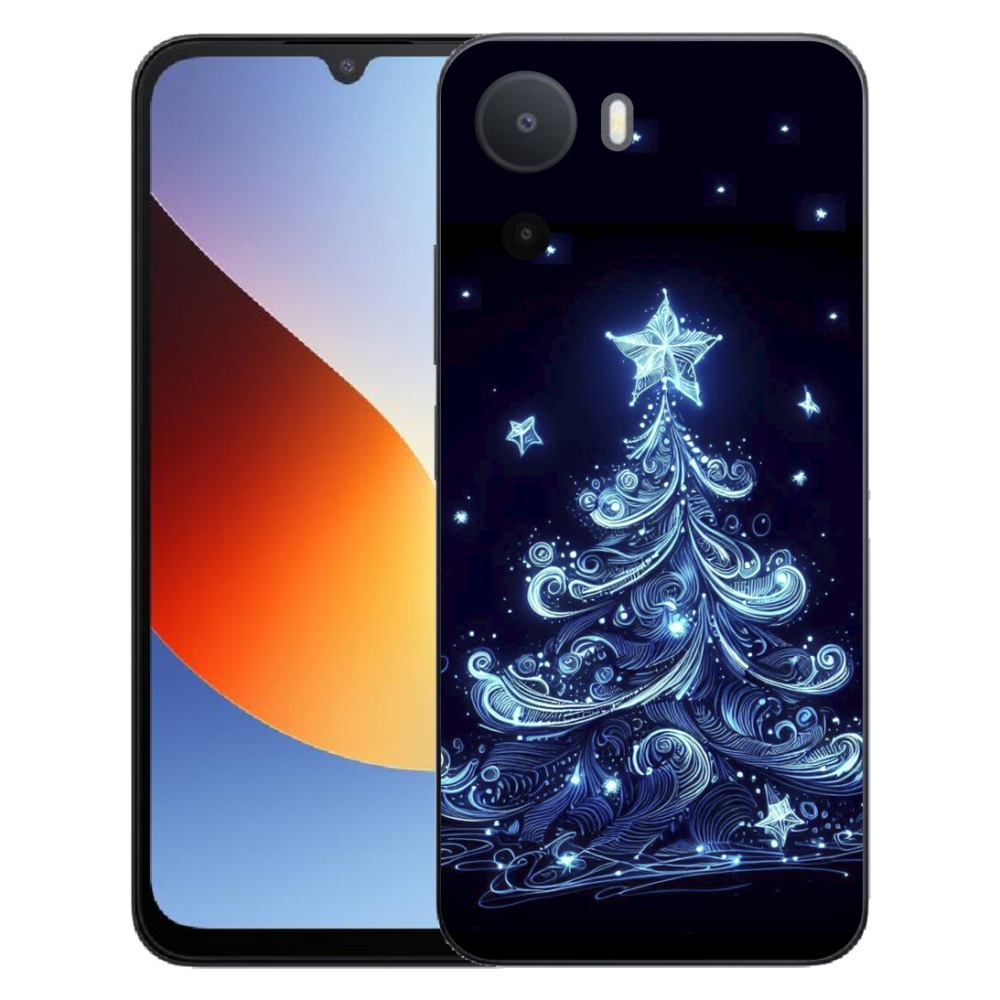 Gélový kryt mmCase na Xiaomi Redmi A7 Pro - neónový vianočný stromček 4