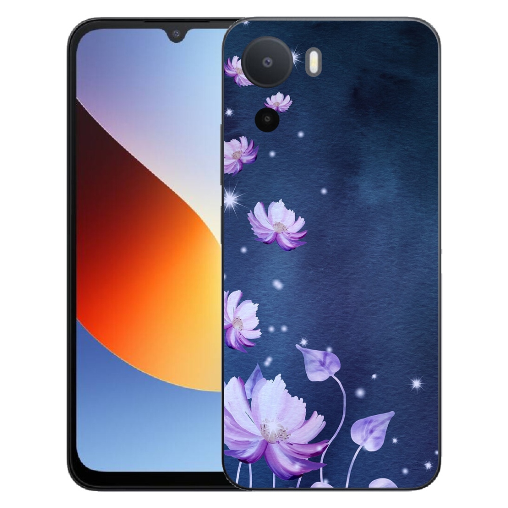 Gélový kryt mmCase na Xiaomi Redmi A7 Pro - padajúce kvety