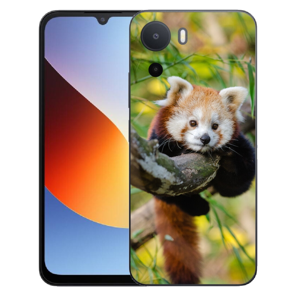 Gélový kryt mmCase na Xiaomi Redmi A7 Pro - panda červená
