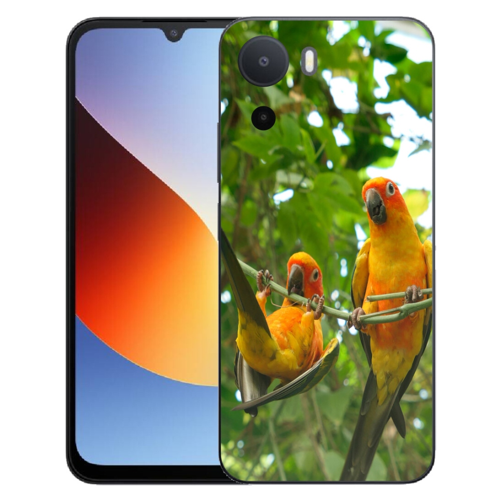 Gélový kryt mmCase na Xiaomi Redmi A7 Pro - papagáje aratingy