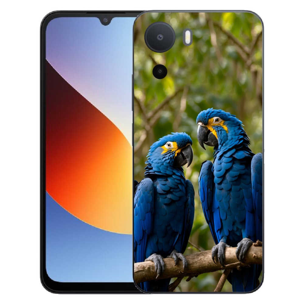 Gélový kryt mmCase na Xiaomi Redmi A7 Pro - papagájové duo