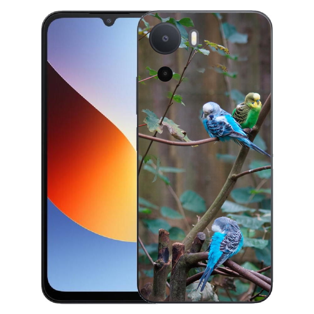 Gélový kryt mmCase na Xiaomi Redmi A7 Pro - papagáje na vetve