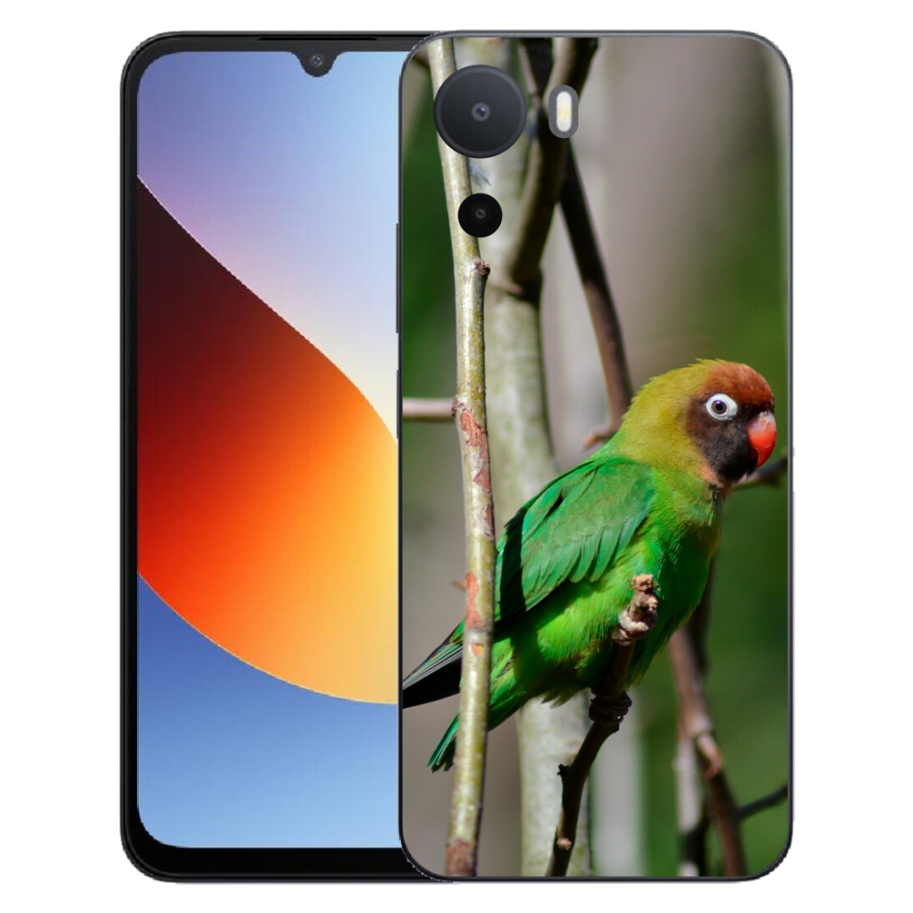 Gélový kryt mmCase na Xiaomi Redmi A7 Pro - papagáj agapornis