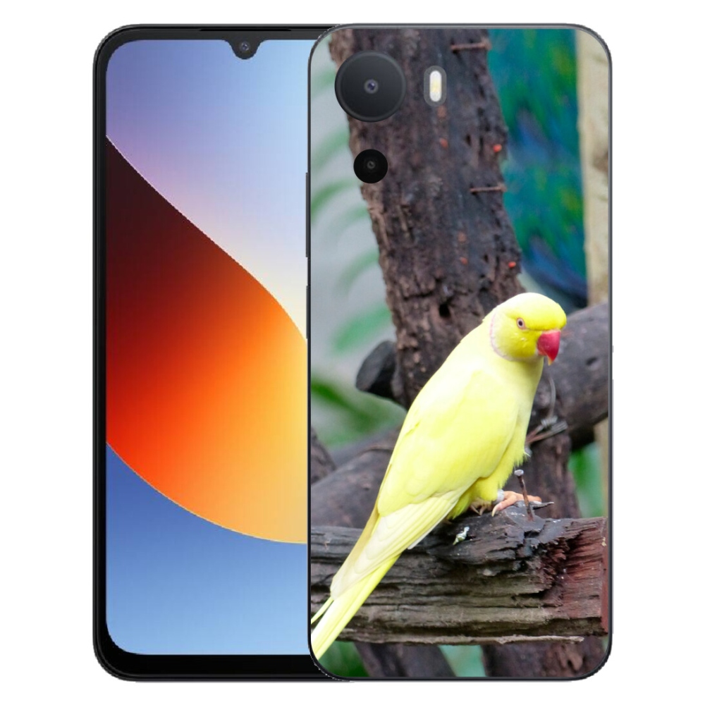 Gélový kryt mmCase na Xiaomi Redmi A7 Pro - papagáj alexander žltý