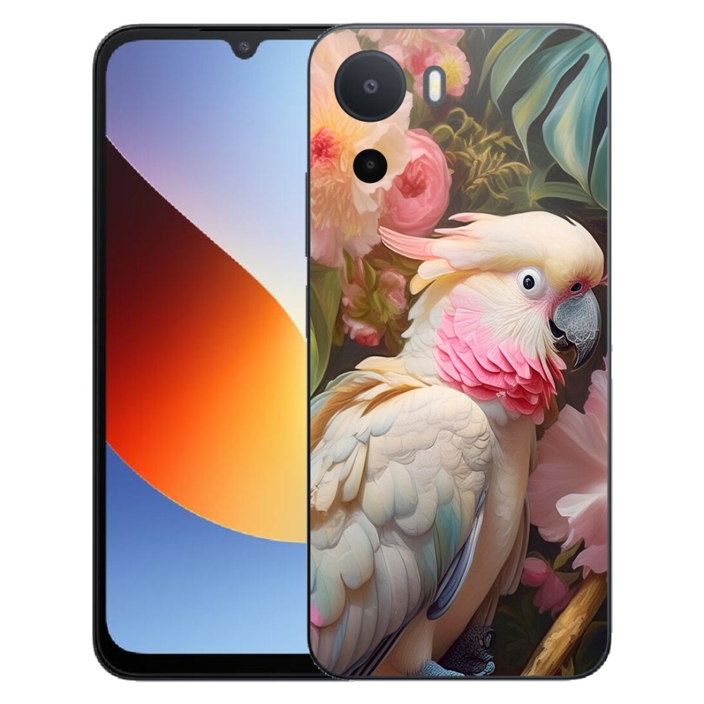 Gélový kryt mmCase na Xiaomi Redmi A7 Pro - papagáj kakadu ružový 2
