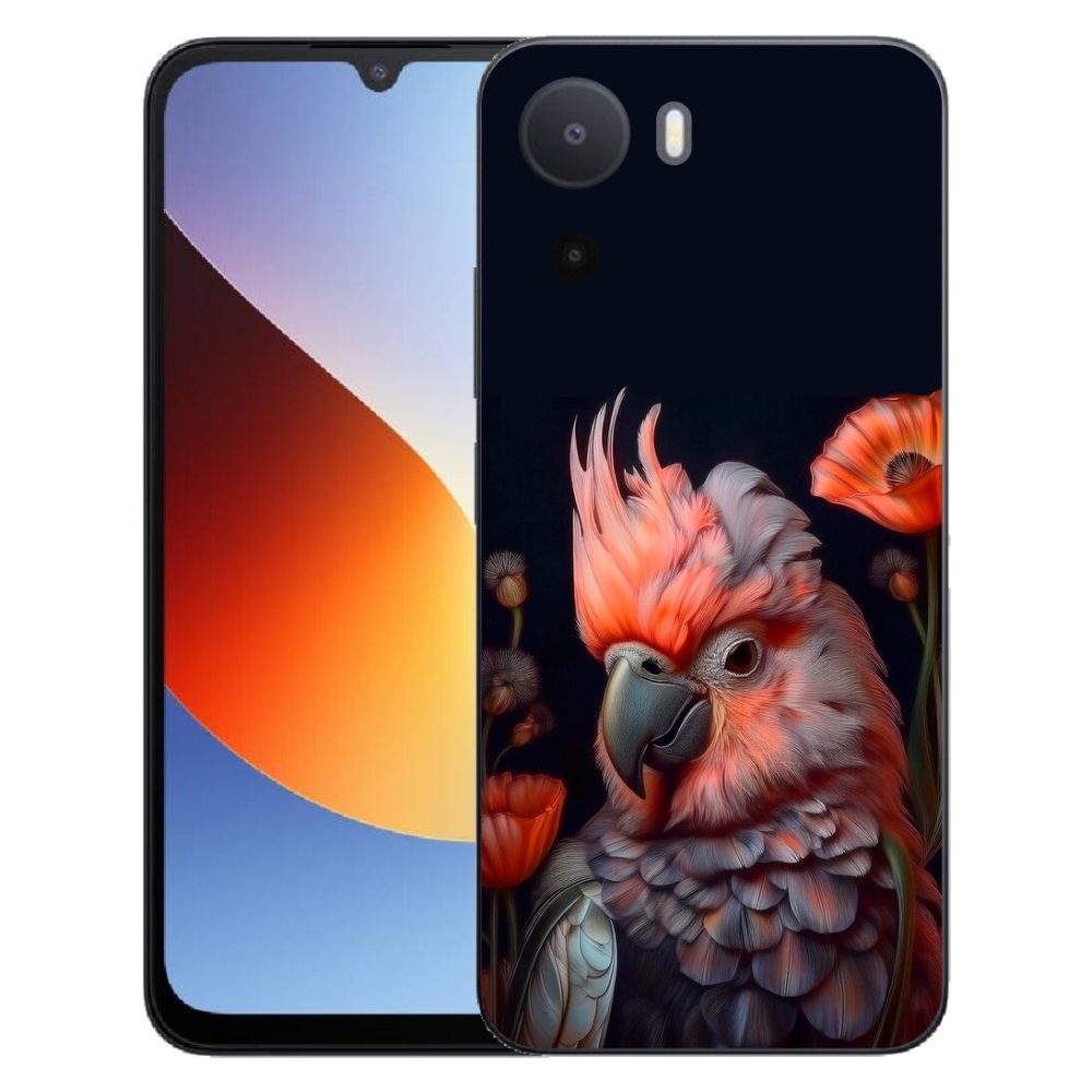 Gélový kryt mmCase na Xiaomi Redmi A7 Pro - papagáj kakadu vo farbách