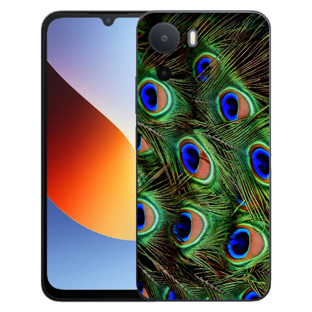 Gélový kryt mmCase na Xiaomi Redmi A7 Pro - pávie perie
