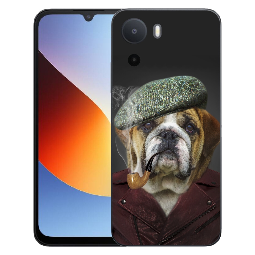 Gélový kryt mmCase na Xiaomi Redmi A7 Pro - pes s fajkou