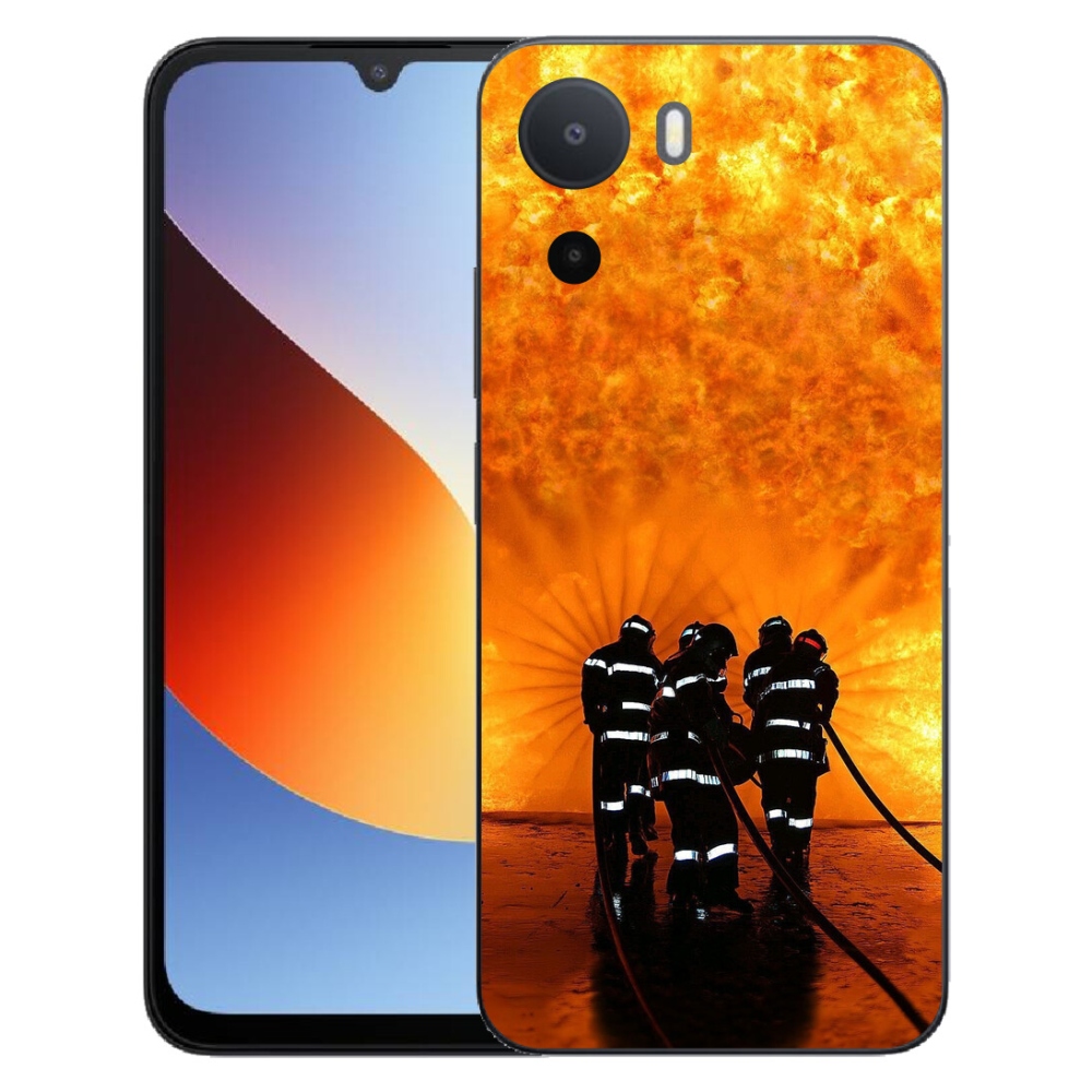 Gélový kryt mmCase na Xiaomi Redmi A7 Pro - požiar