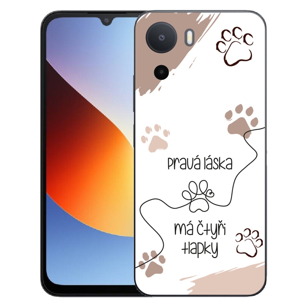 Gélový kryt mmCase na Xiaomi Redmi A7 Pro - psí motív 1 biele pozadie