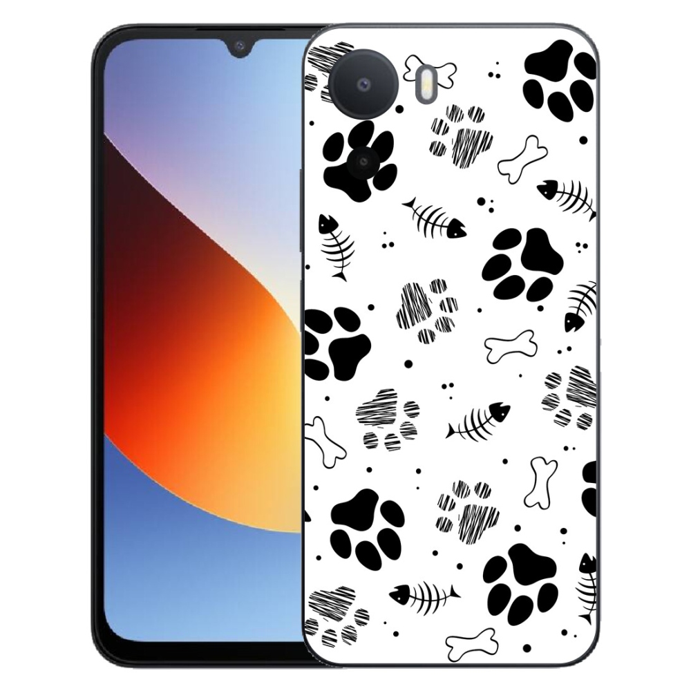 Gélový kryt mmCase na Xiaomi Redmi A7 Pro - psie labky 1