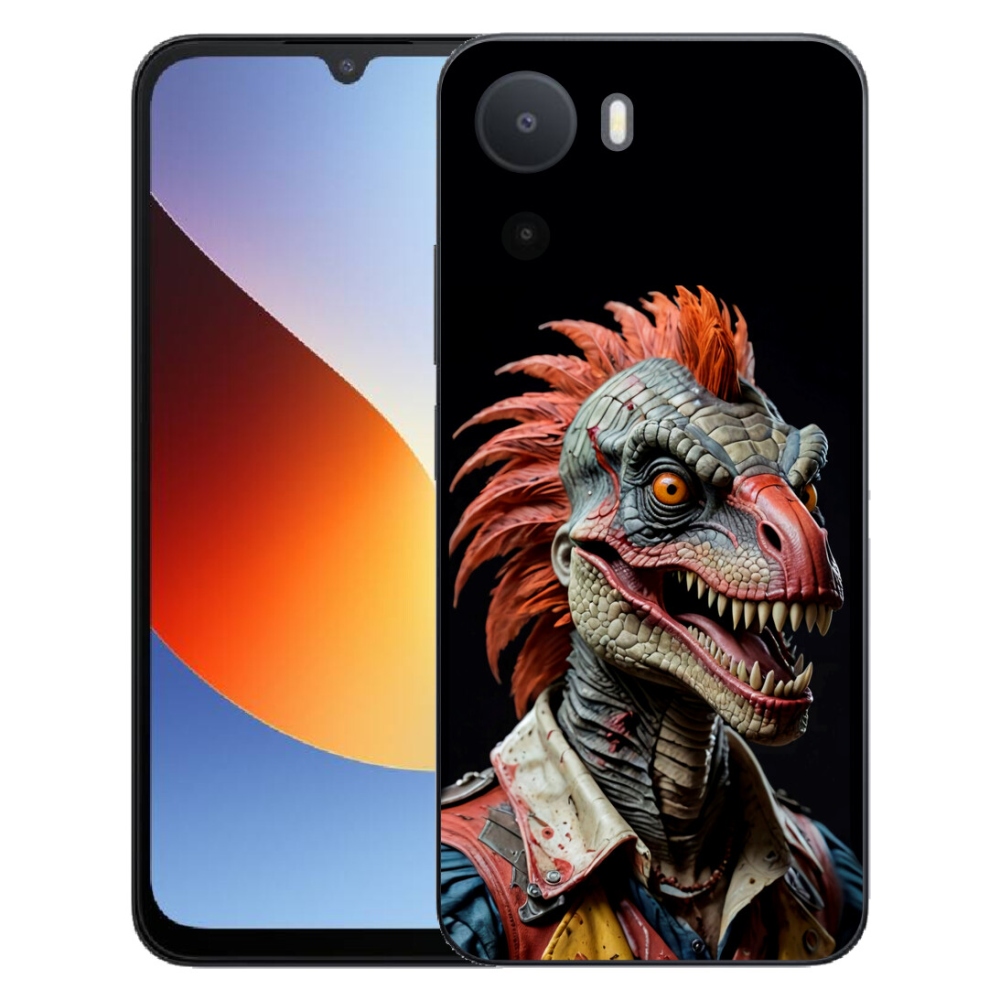 Gélový kryt mmCase na Xiaomi Redmi A7 Pro - punk dinosaurus
