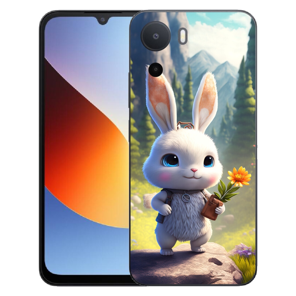 Gélový kryt mmCase na Xiaomi Redmi A7 Pro - roztomilý zajačik