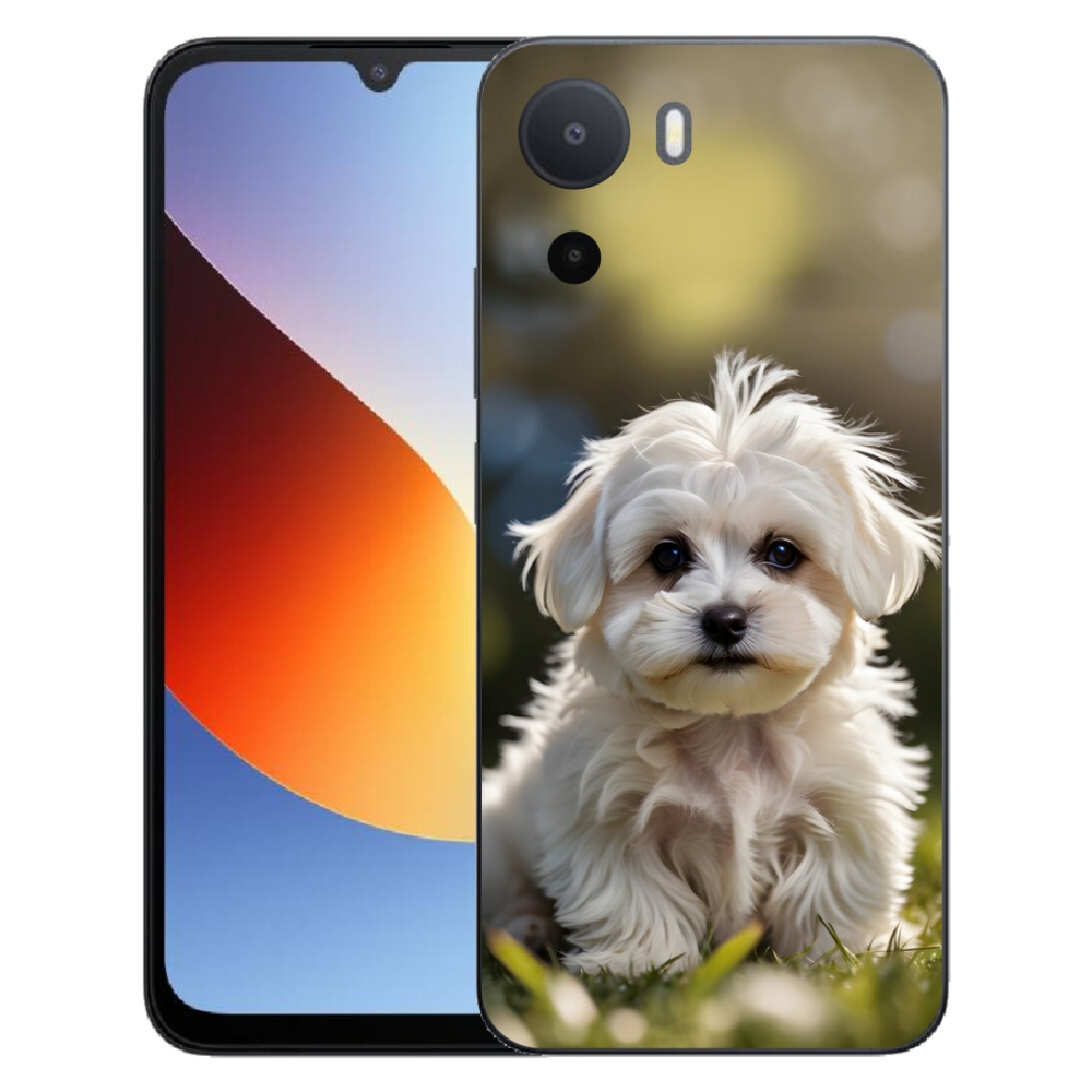 Gélový kryt mmCase na Xiaomi Redmi A7 Pro - roztomilý maltézsky psík