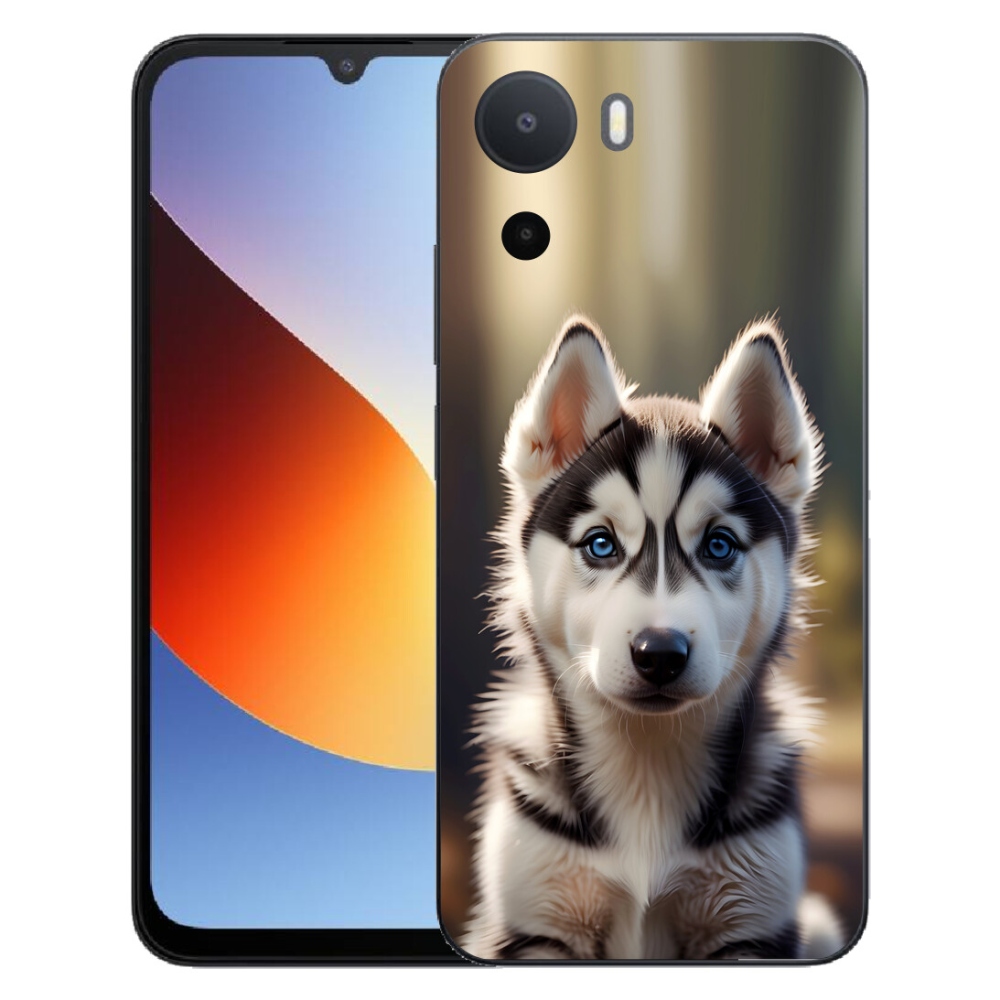 Gélový kryt mmCase na Xiaomi Redmi A7 Pro - roztomilý sibírsky husky