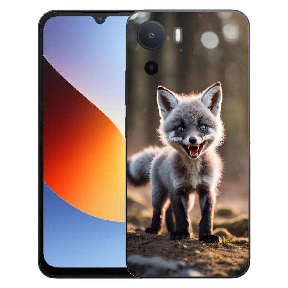 Gélový kryt mmCase na Xiaomi Redmi A7 Pro - rozzúrená líška