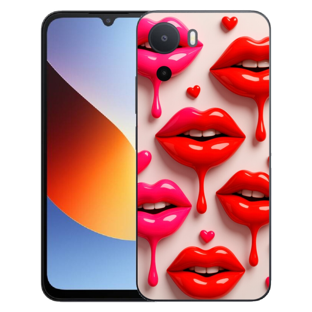 Gélový kryt mmCase na Xiaomi Redmi A7 Pro - pery 2