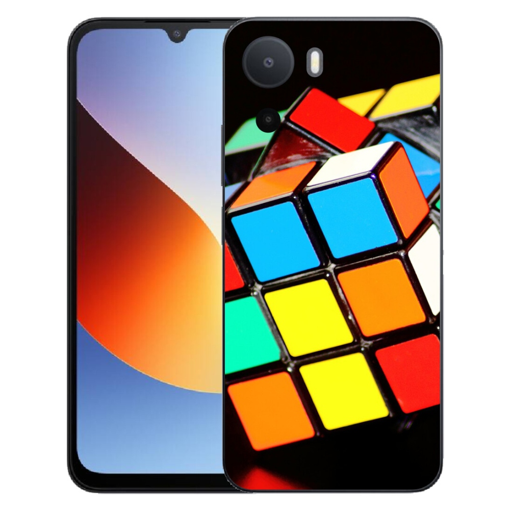 Gélový kryt mmCase na Xiaomi Redmi A7 Pro - rubikova kocka