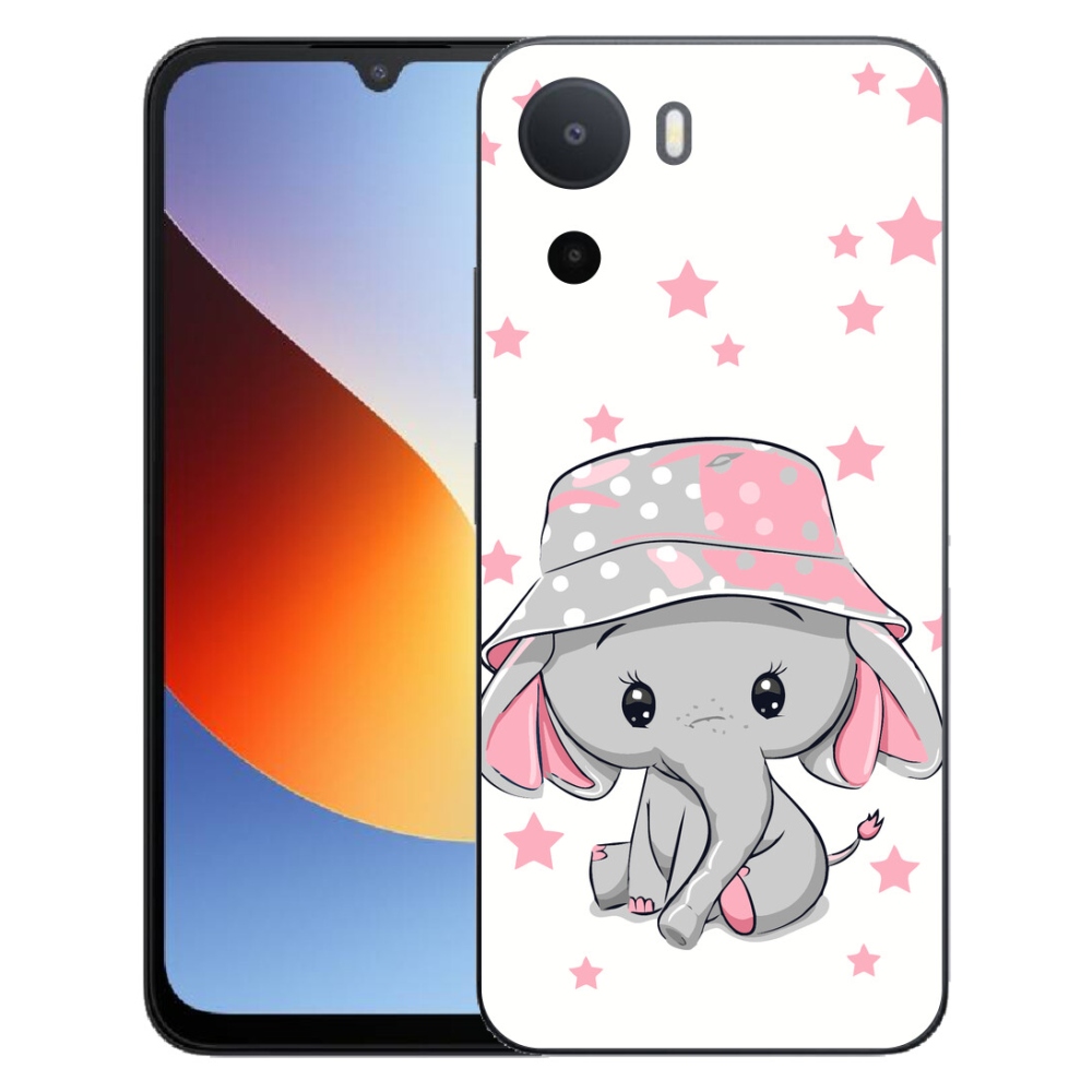 Gélový kryt mmCase na Xiaomi Redmi A7 Pro - ružový slon