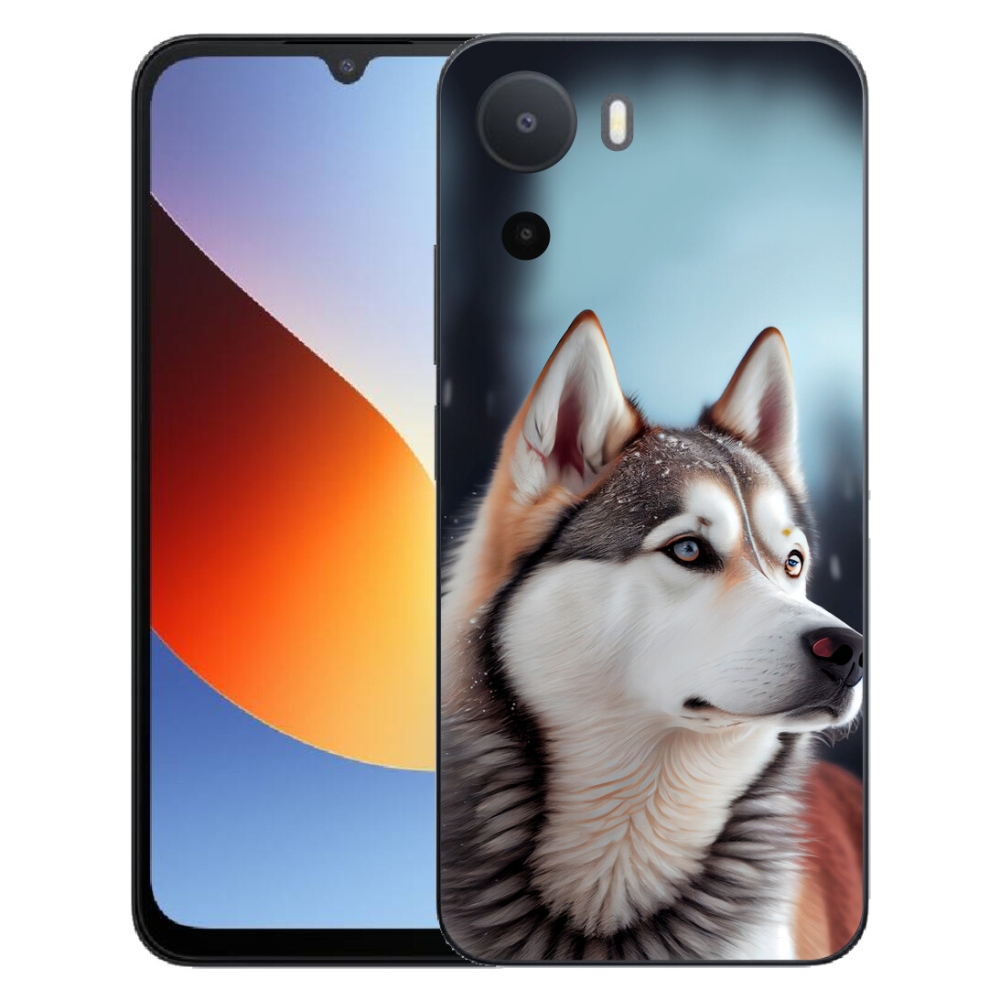 Gélový kryt mmCase na Xiaomi Redmi A7 Pro - sibírsky husky