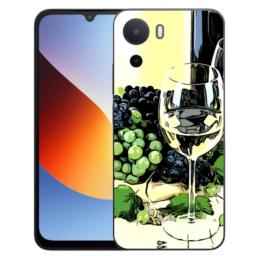 Gélový kryt mmCase na Xiaomi Redmi A7 Pro - pohár vína