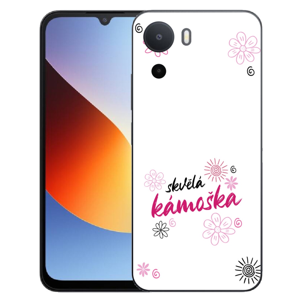 Gélový kryt mmCase na Xiaomi Redmi A7 Pro - skvelá kamoška biele pozadie