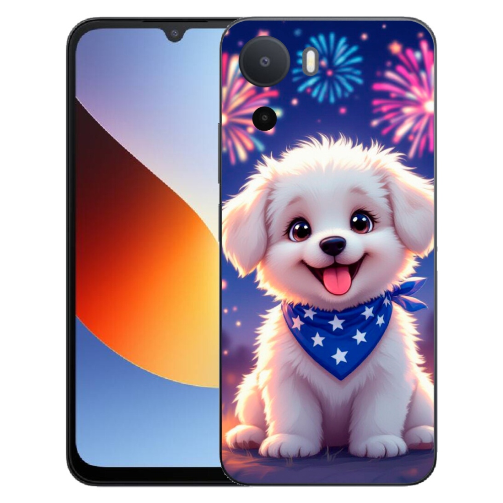 Gélový kryt mmCase na Xiaomi Redmi A7 Pro - slávnostné šteňa