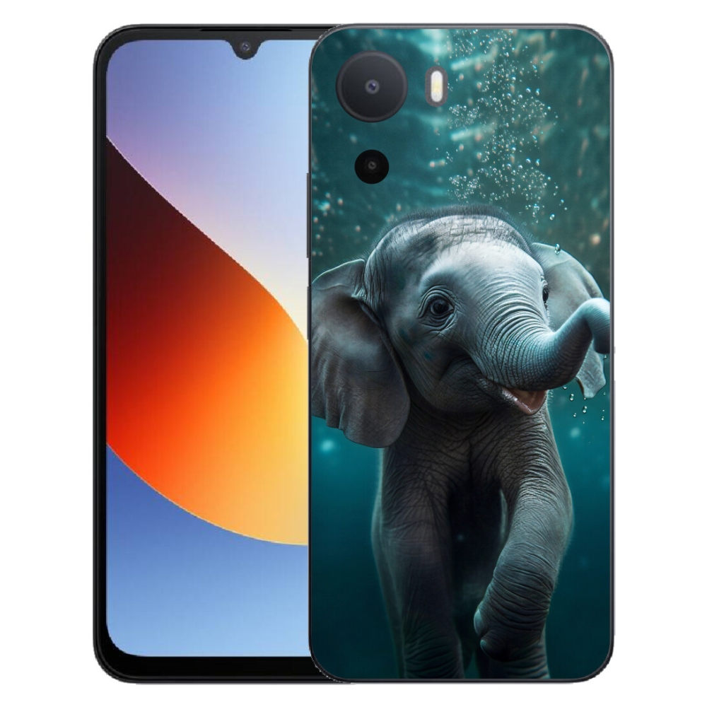 Gélový kryt mmCase na Xiaomi Redmi A7 Pro - sloník pod vodou