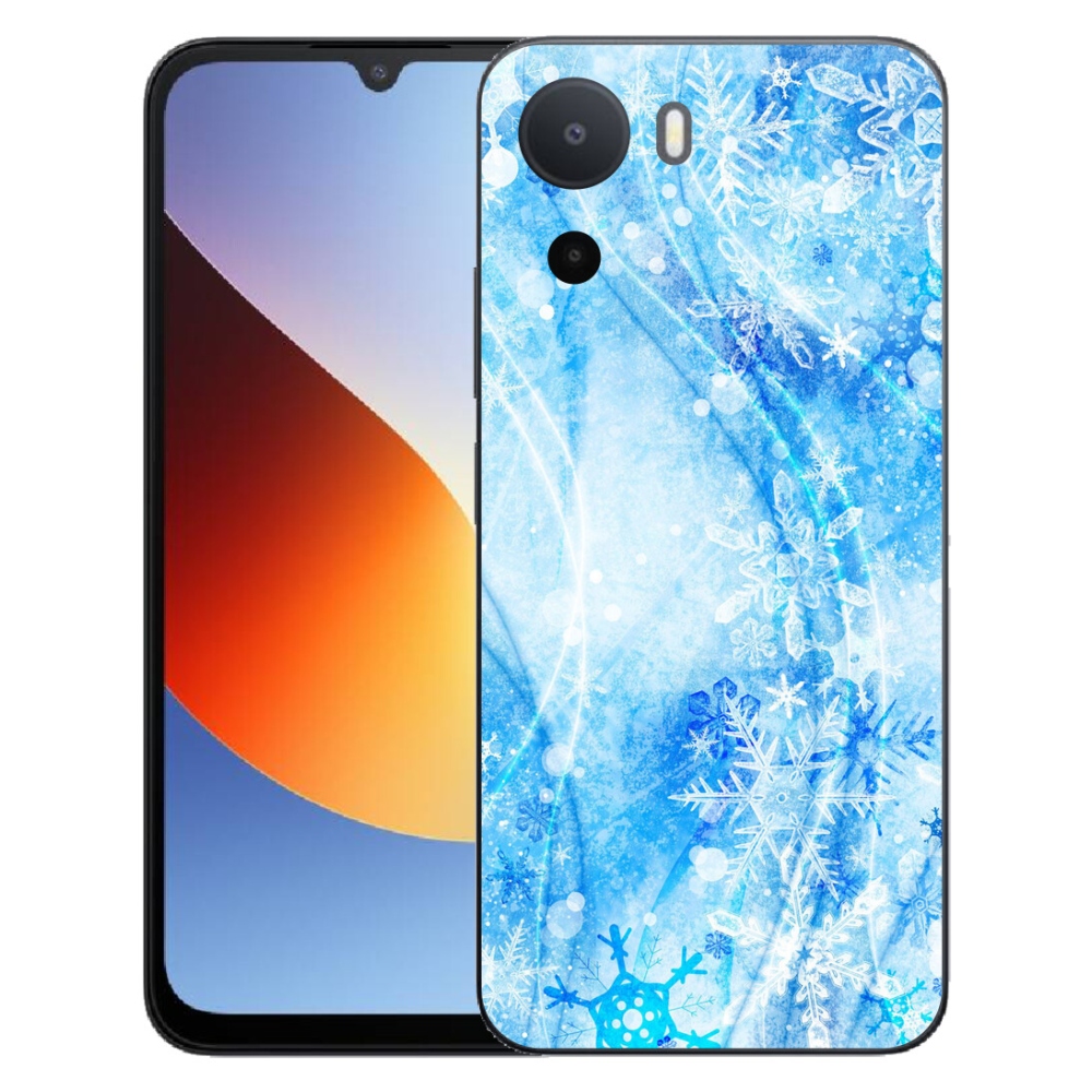 Gélový kryt mmCase na Xiaomi Redmi A7 Pro - snehové vločky