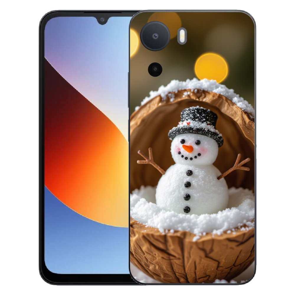 Gélový kryt mmCase na Xiaomi Redmi A7 Pro - snehuliak 4