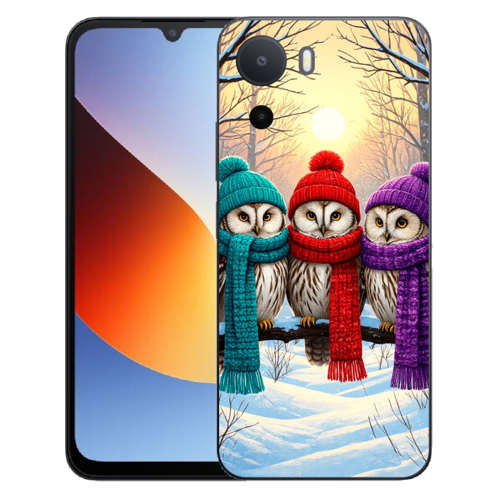 Gélový kryt mmCase na Xiaomi Redmi A7 Pro - soví priatelia